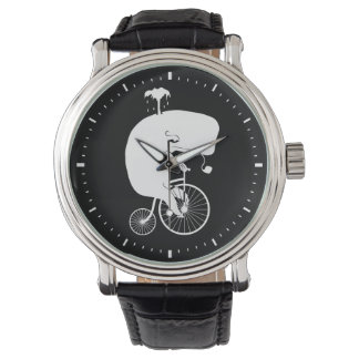 Montre Baleine à vélo Vintage