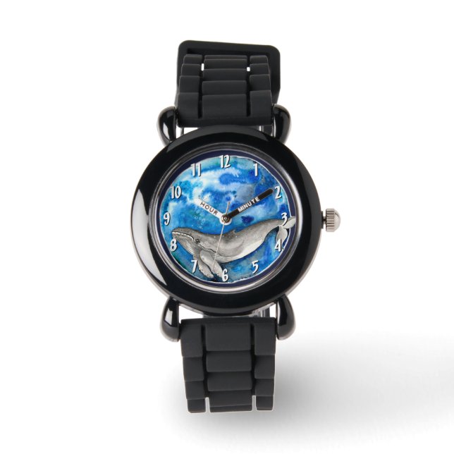 Montre Baleine bleue (Recto)