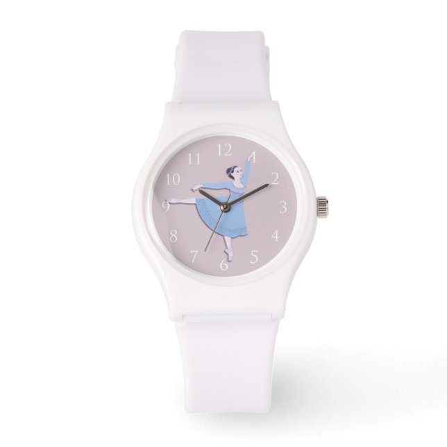 Montre Ballerina bleue (Recto)