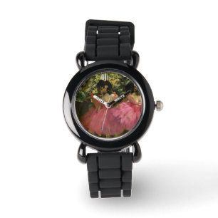 Montre Ballerines dans le rose par Edgar Degas