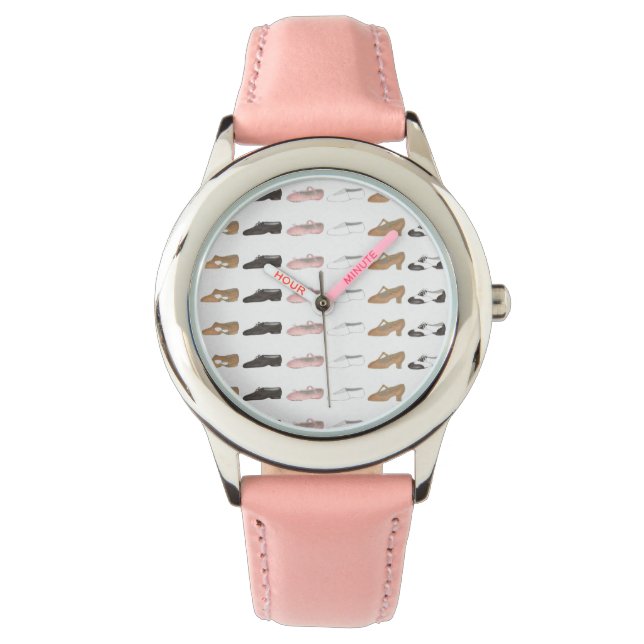 Montre Ballet Tap Jazz Acro Lyrical Dance Chaussures Mont (devant)