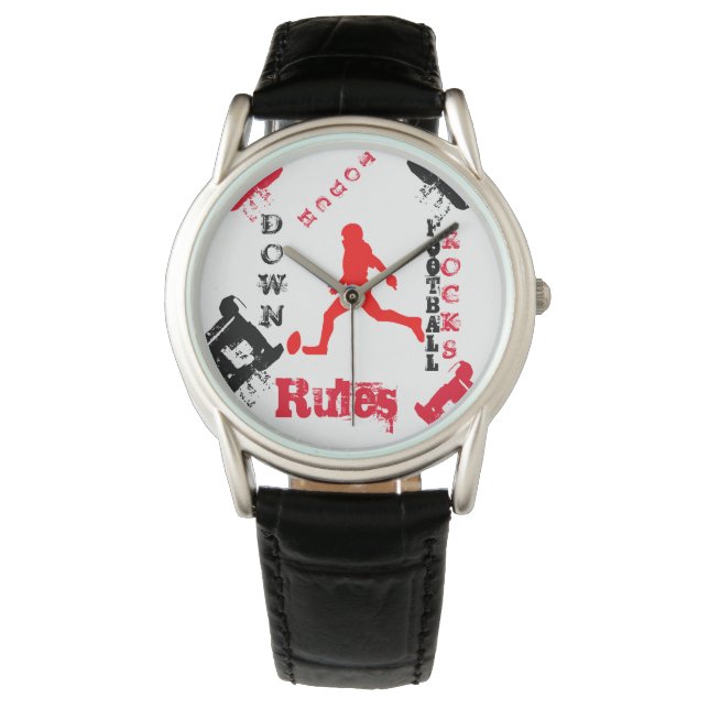 MONTRE BALLON DE FOOT AMÉRICAIN (devant)