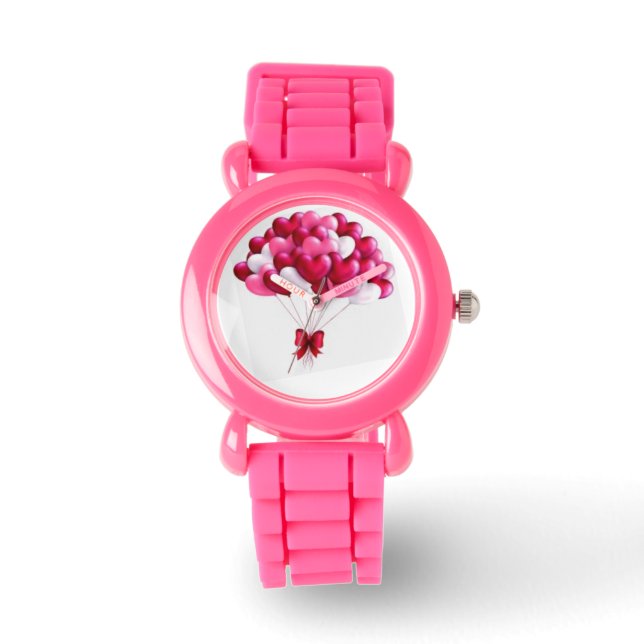 Montre Ballons de coeur (Recto)