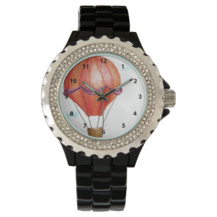 Montre Balloon à air chaud Vintage Whimsical