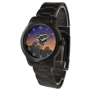 Montre Balloquer les chiffres romains blancs Sport