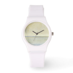 Montre Balnéaire avec coucher de soleil Orange