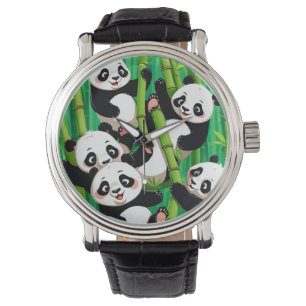 Montre Bamboo Panda