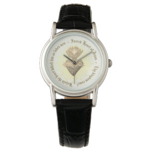 Montre Bande en cuir de Veille du Sacré-Coeur