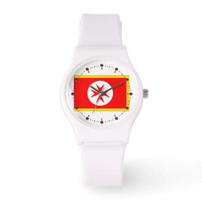 Montre Bannière de la Marine Médicis de Toscane (Recto)