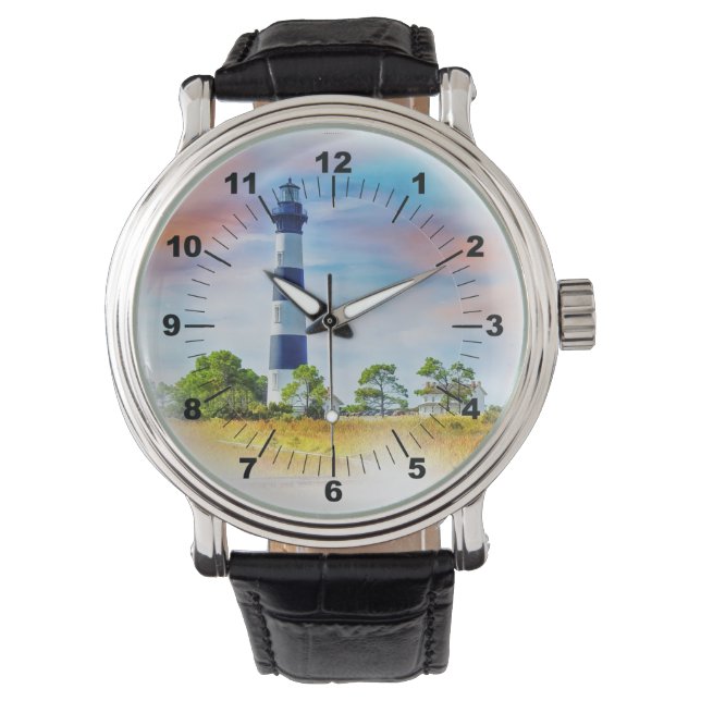 Montre Banques extérieures du phare de Bodie (devant)