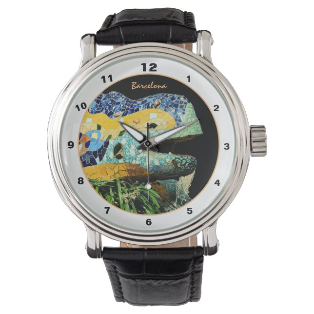 Montre Barcelone Lizard & Parc Guell, Catalogne / Gaudi (devant)