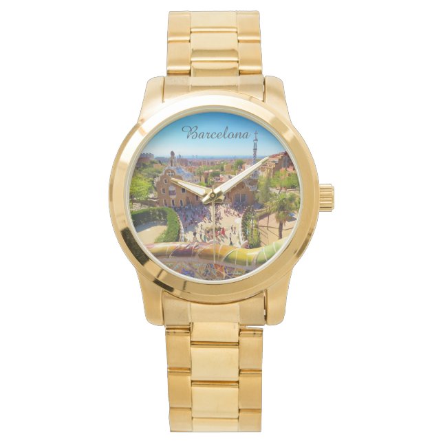 Montre Barcelone, Park Guell (devant)