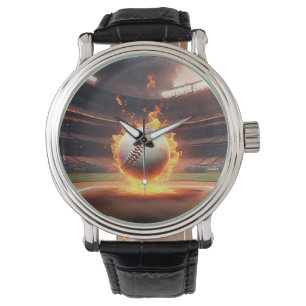 Montre Baseball Flamand Au Stade