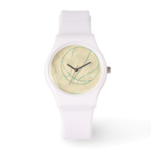 Montre Basket-ball bleu par Chariklia Zarris