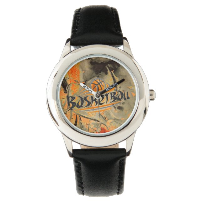 Montre Basketball pour enfants (devant)