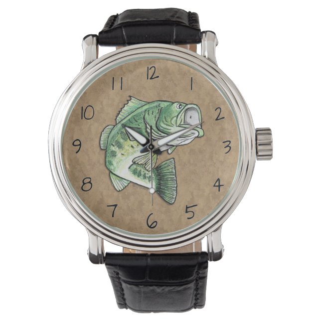 Montre Basse de saut à grande bouche (devant)