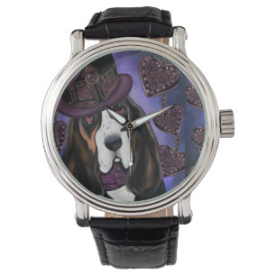 Montre Basset Hound STEAMPUNK