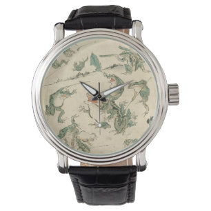 Montre Bataille Des Grenouilles - Kawanabe Kyosai