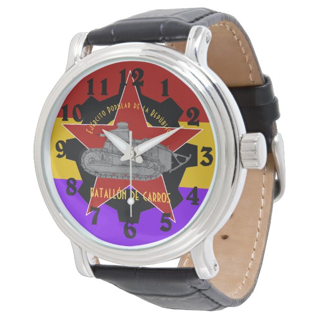Montre Batallón de Carros Wristwatch (Incliné)