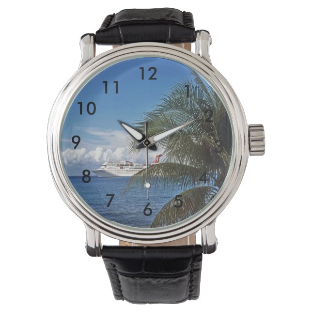Montre Bateau de croisière carnavalesque amarré à Grand C (devant)