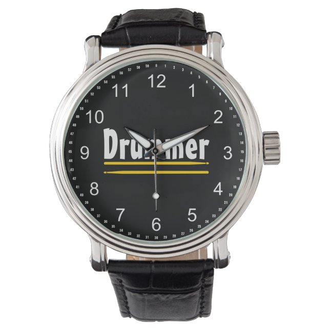 Montre Bâtons tambours (devant)