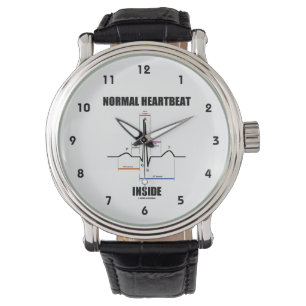 Montre Battement de coeur normal à l'intérieur