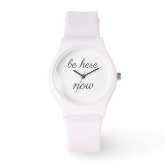Montre Be Here Now Watch – Minimalist Mindfulness Present