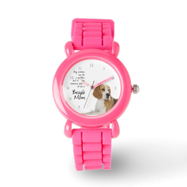 Montre Beagle Mom Watch (Recto)