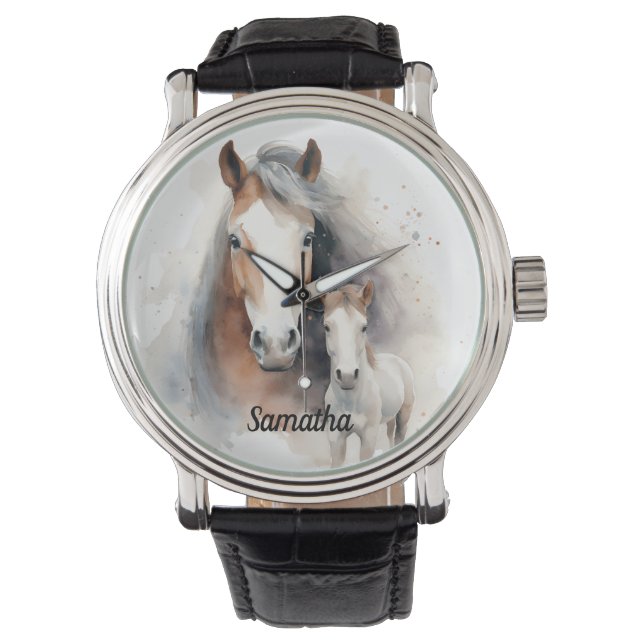 Montre Beau cheval et Colt (devant)