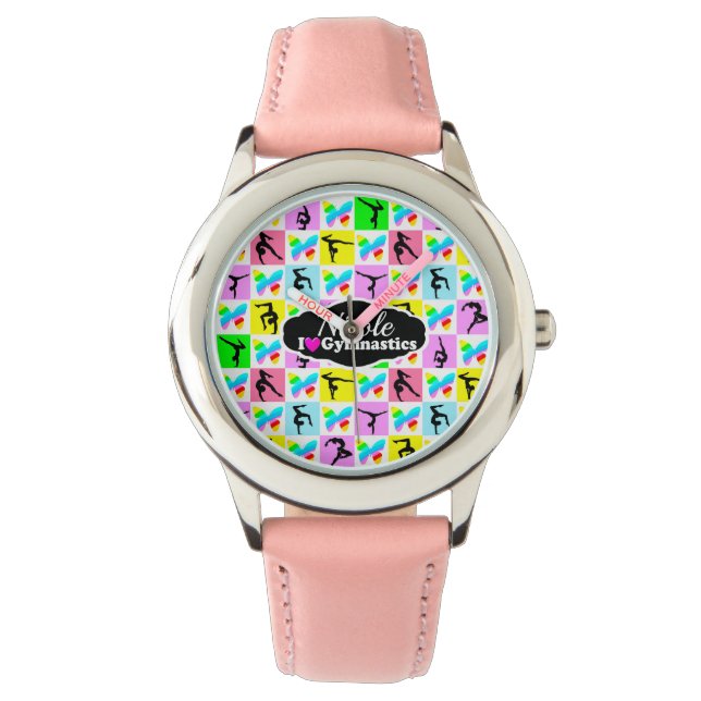 MONTRE BEAU GYMNASTIQUE BUTTERFLY DESIGN (devant)