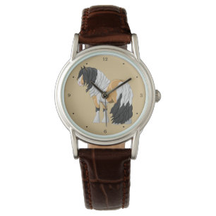 Montre Beau Pinto Pinto Gypsy Vanner Cheval de Beau