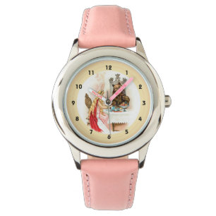 Montre Beauté En Rose Et La Beast Watch