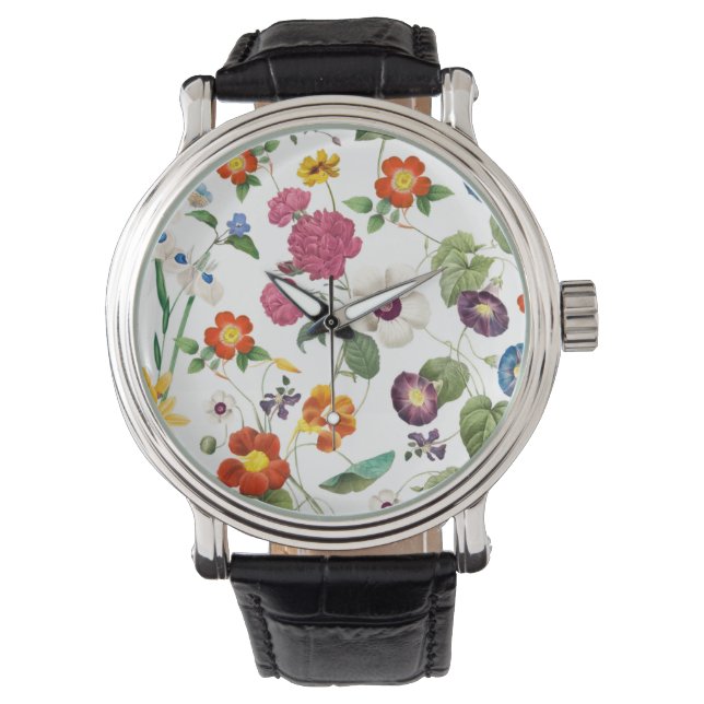 Montre Beautiful Watercolor Botanical (devant)