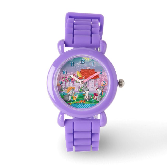 Montre Bébé lapin petit (Recto)