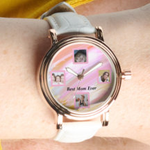 Belle Abstraite Elegant Rose Gold Watch
