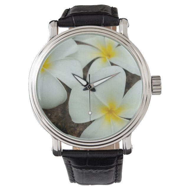 Montre Belle Floraison Tropicale Dans Le Pacifique Sud (devant)