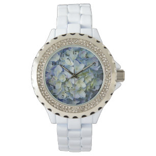 Montre Belle Hydrangée Bleue Fleurs Photo