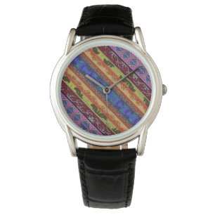 Montre Belle tasse de dessin à main colorée