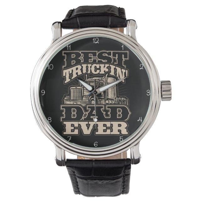 Montre Best Truckin' Dad Ever (devant)