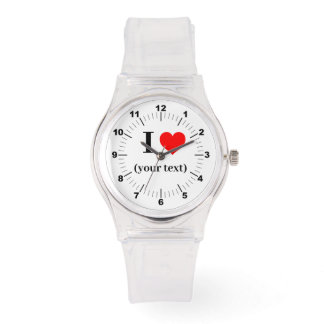 Montre BESTSELLER ! Femmes I ❤️ Sporty Pink Silicon Watch