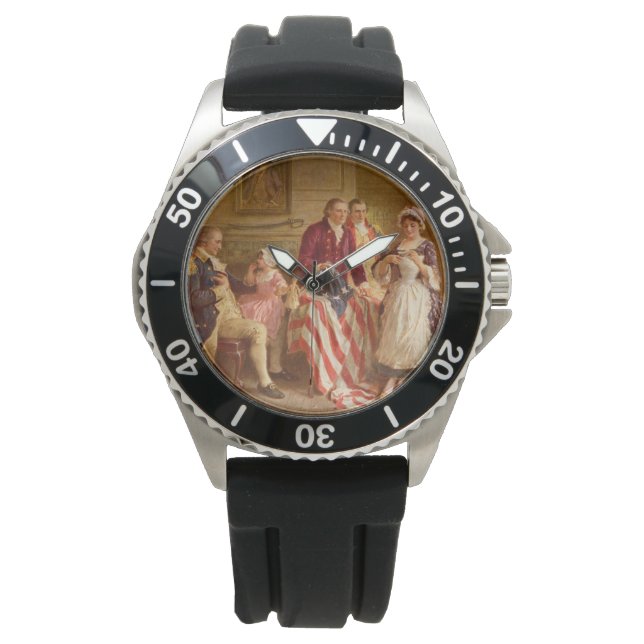 Montre Betsy Ross, 1777 (Histoire américaine) (Patriote a (devant)