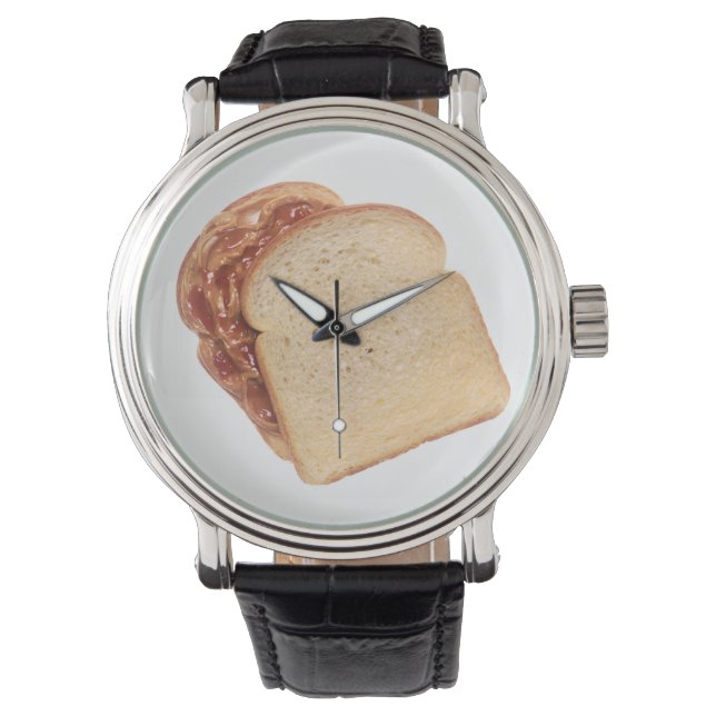 Montre Beurre et sandwich à la jelly (devant)