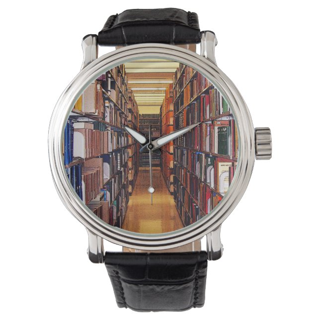Montre Bibliothèque étagères (devant)