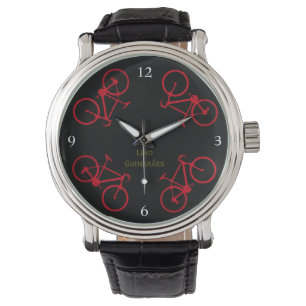 Montre bicyclettes . l'heure de vélo