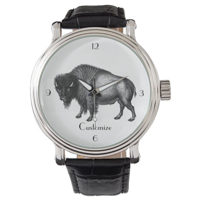 Montre Big Bison Buffalo Thunder-Cove (devant)
