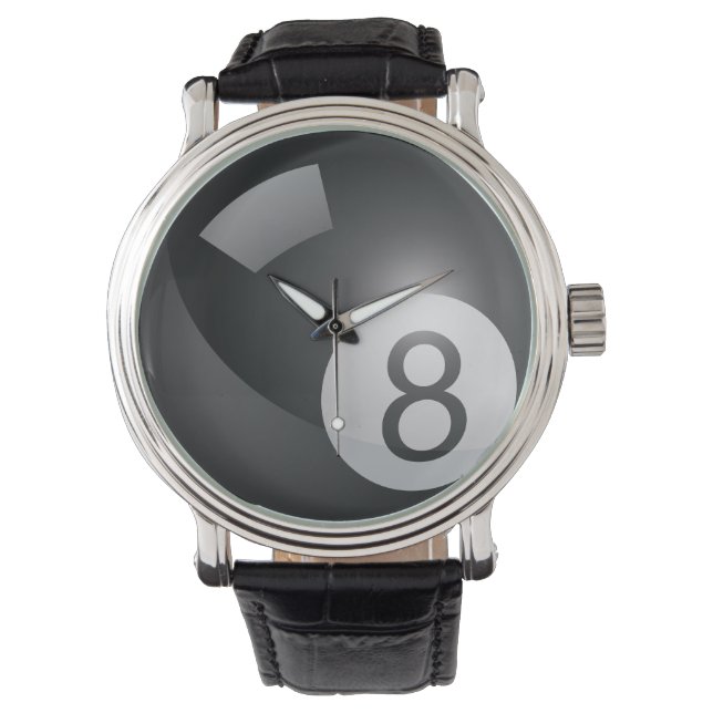 Montre Billard 8 balles (devant)