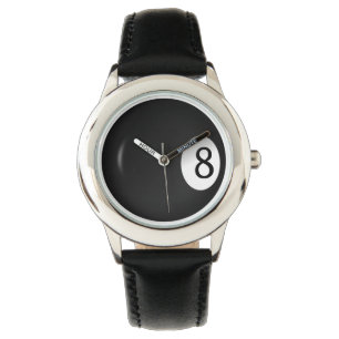 Montre Billard Huit Ball Sports Wrist Watch