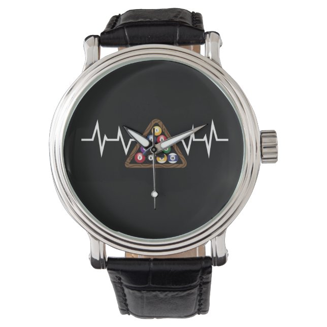 Montre Billiard Ball Rack Hearbeat (devant)