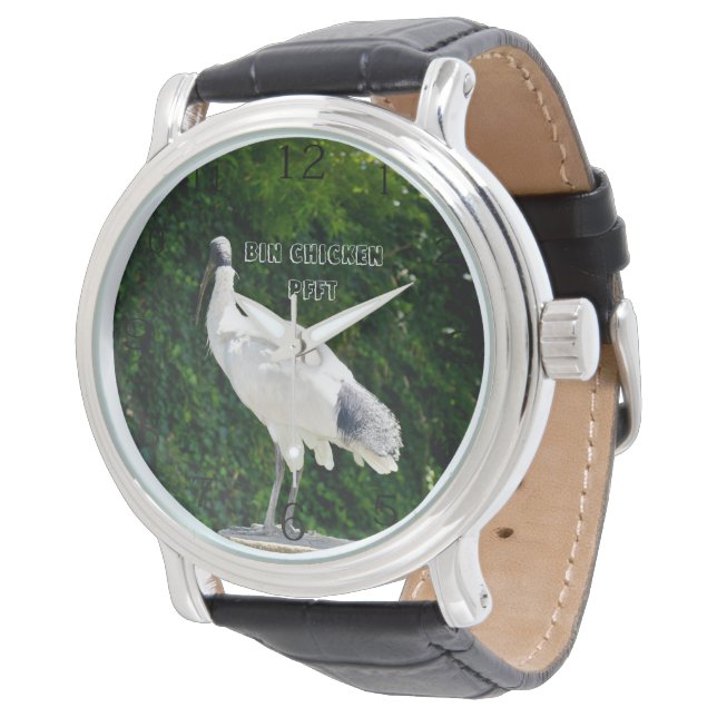 Montre Bin Chicken PFTT Connu Comme Un Ibis, (Incliné)