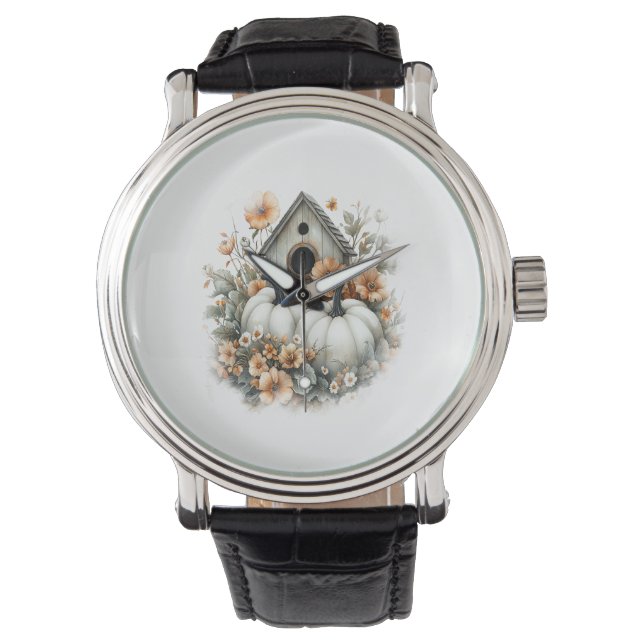 Montre Birdhouse Shirt Country Citrouille (devant)